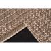 Tapete Sisal Buzios Areia 87 Bege-Marrom 1,00X1,50M