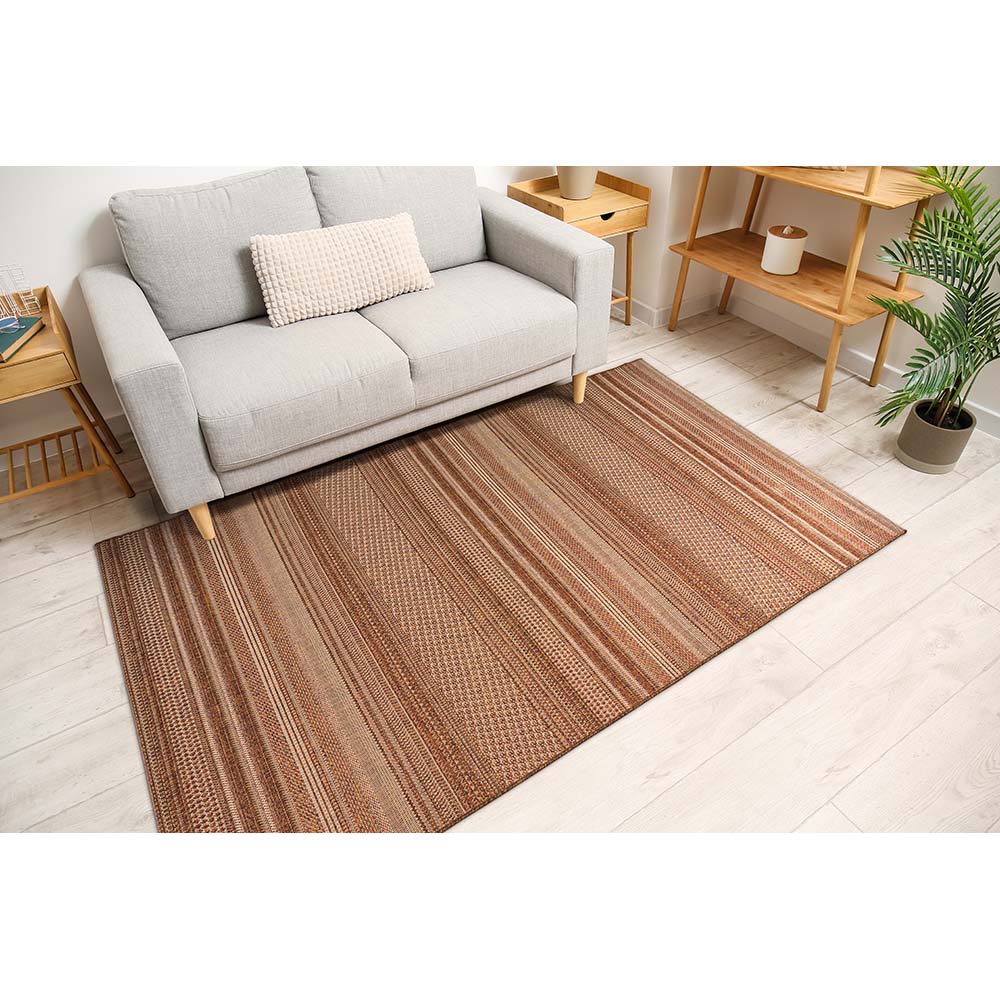 Tapete Sisal Buzios Arraial 46 Marrom-Terracota 2,00X2,50M