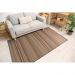 Tapete Sisal Buzios Arraial 49 Marrom-Azul 0,50X1,00M