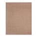 Tapete Sisal Buzios Barra 46 Marrom-Terracota 1,00X1,50M