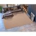 Tapete Sisal Buzios Barra 46 Marrom-Terracota 1,00X1,50M