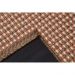 Tapete Sisal Buzios Barra 46 Marrom-Terracota 1,00X1,50M