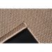 Tapete Sisal Buzios Maresia 87 Bege-Marrom 0,50X1,00M