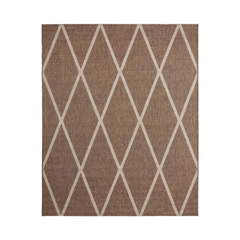 Tapete Sisal Eco Nature Geo 70 Marrom 1,33x1,90M