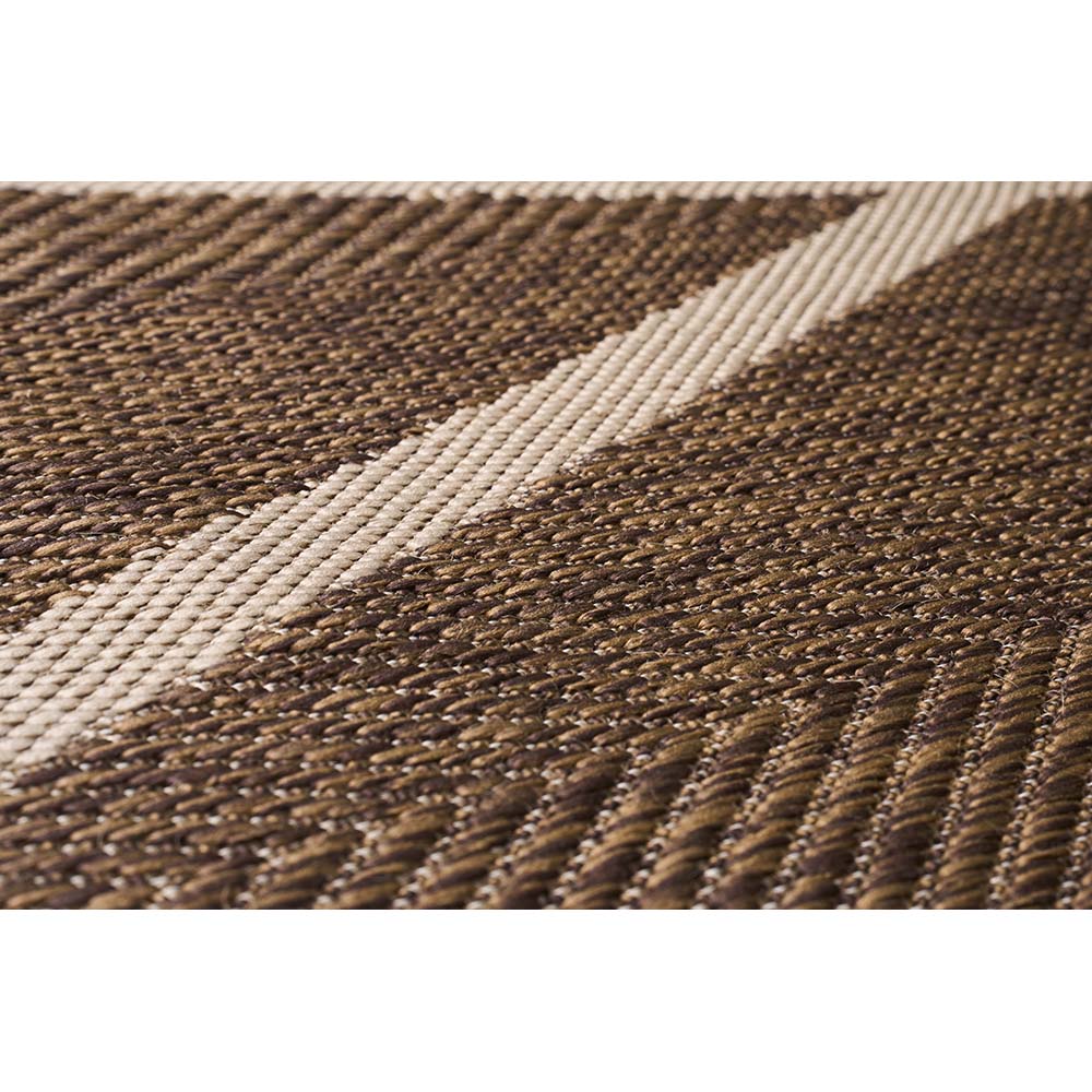 Tapete Sisal Eco Nature Geo 70 Marrom 1,33x1,90M
