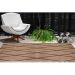 Tapete Sisal Eco Nature Geo 77 Bege-Chumbo 1,00x1,50M