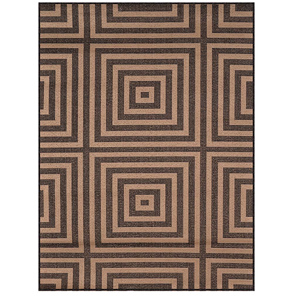 Tapete Sisal Eco Nature Labirinto 56 Chumbo 1,33x1,90M