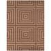Tapete Sisal Eco Nature Labirinto 70 Marrom 2,00x3,00M