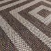 Tapete Sisal Eco Nature Labirinto 70 Marrom 2,00x3,00M