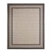 Tapete Sisal Eco Nature Moldura 56 Chumbo 1,00x1,50M