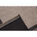 Tapete Sisal Eco Nature Moldura 56 Chumbo 1,00x1,50M