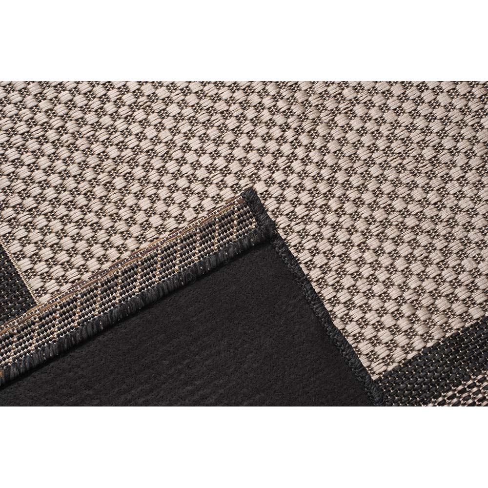 Tapete Sisal Eco Nature Moldura 56 Chumbo 1,00x1,50M