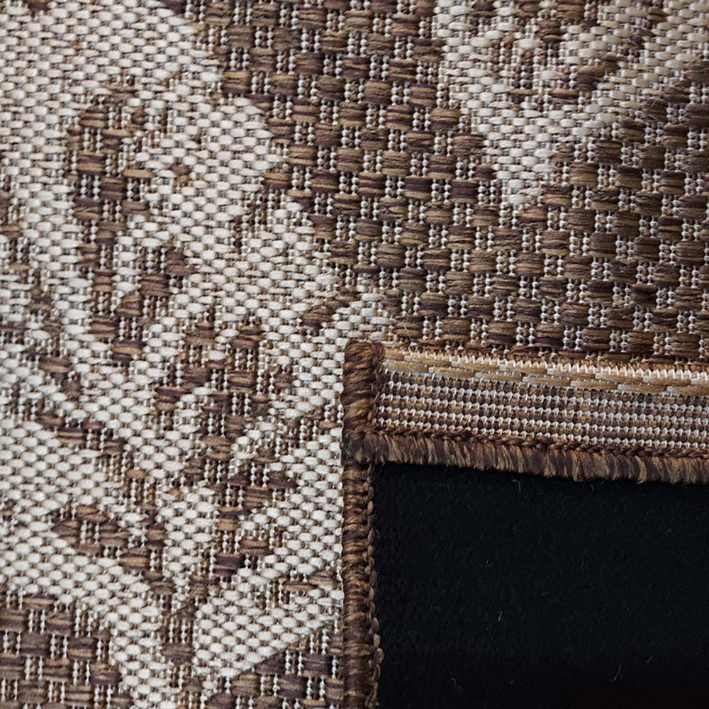 Tapete Sisal Eco Nature Moldura 70 Marrom 1,50X2,00M