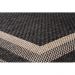 Tapete Sisal Eco Nature Moldura 77 Bege-Chumbo 2,00x2,50M