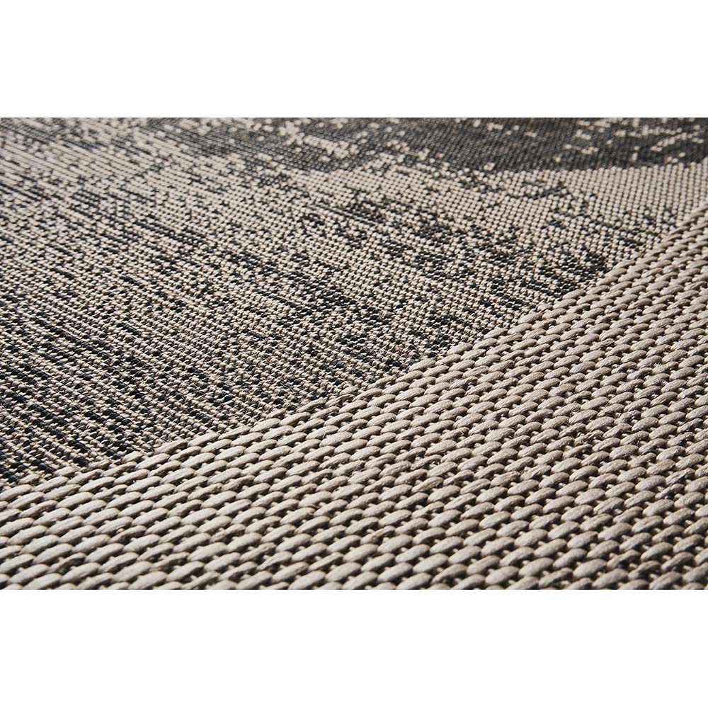 Tapete Sisal Eco Nature Nascente 77 Bege-Chumbo 0,50X0,80M