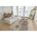 Tapete Sisal Eco Nature Nascente 77 Bege-Chumbo 2,50X3,00M