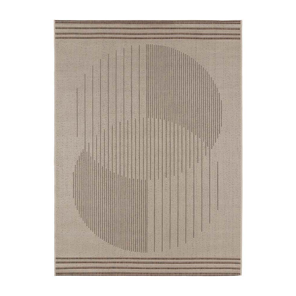 Tapete Sisal Eco-Nature Organico 87 Bege-Marrom 2,00X3,00M