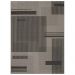 Tapete Sisal Eco Nature Painel 77 Bege-Chumbo 0,50X0,80M