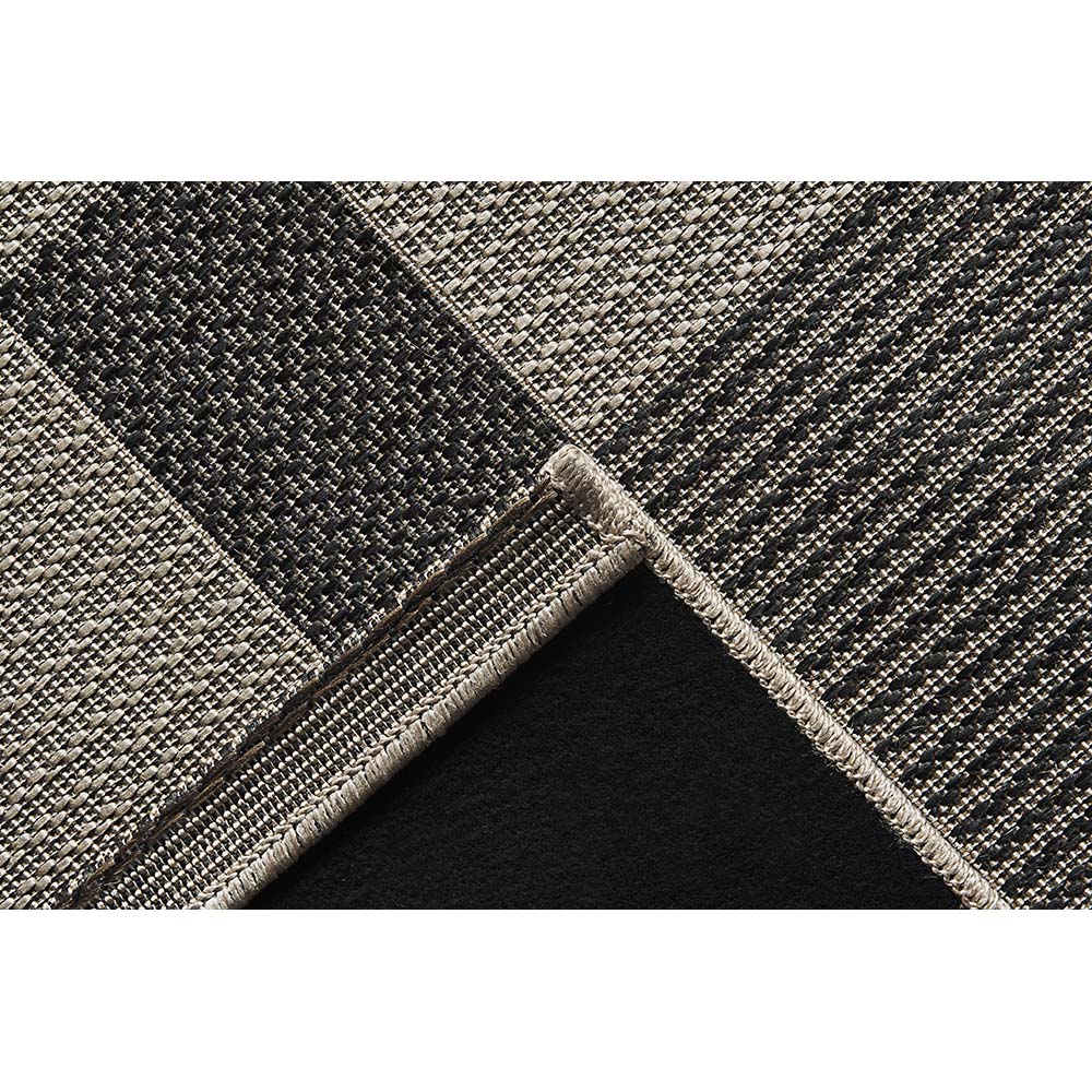Tapete Sisal Eco Nature Painel 77 Bege-Chumbo 0,50X0,80M
