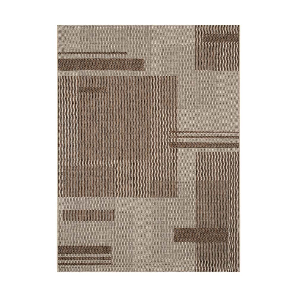 Tapete Sisal Eco Nature Painel 87 Bege-Marrom 2,00X3,00M