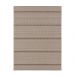 Tapete Sisal Eco-Nature Riscas 77 Bege-Chumbo 2,50X3,00M