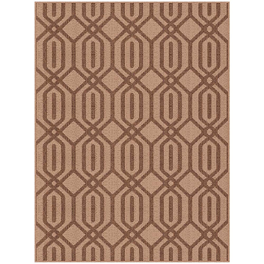 Tapete Sisal Eco Nature Trancado 87 Bege-Marrom 1,33x1,90M