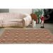 Tapete Sisal Eco Nature Trancado 87 Bege-Marrom 1,33x1,90M