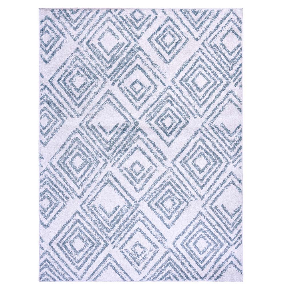 Tapete para Sala Classic Angra 28 Gelo-Azul 2,00X2,50M