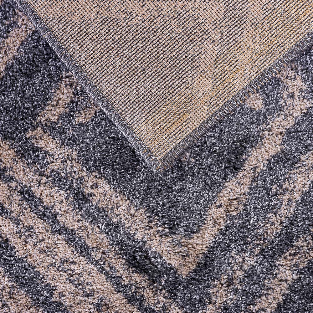 Tapete para Sala Classic Angra 56 Chumbo 1,00X1,50M