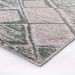Tapete para Sala Classic Fiji 15 Creme-Verde 3,00X4,00M