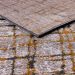 Tapete para Sala Classic Maldivas 17 Chumbo-Ouro 1,00X1,50M