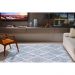 Tapete para Sala Classic Sardenha 20 Azul 2,00X2,50M