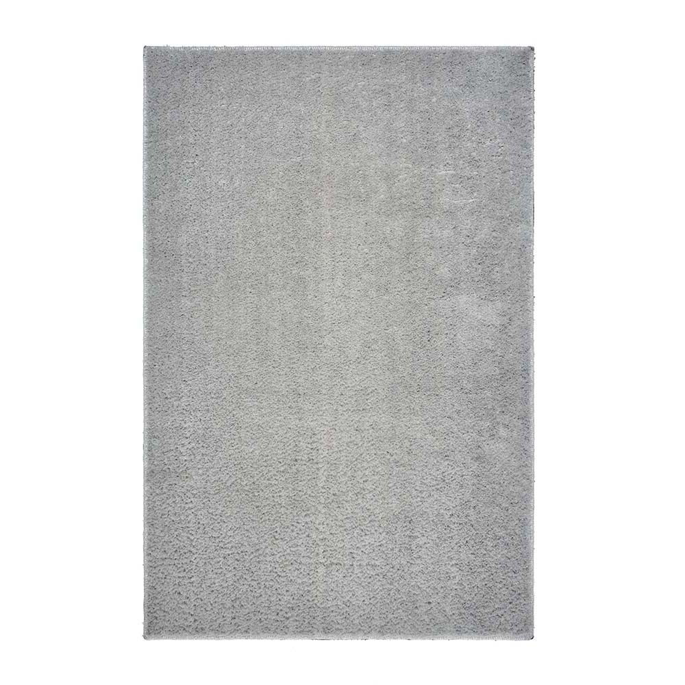 Tapete para Sala Felpudo Plush 51 Cinza 1,50X2,00M