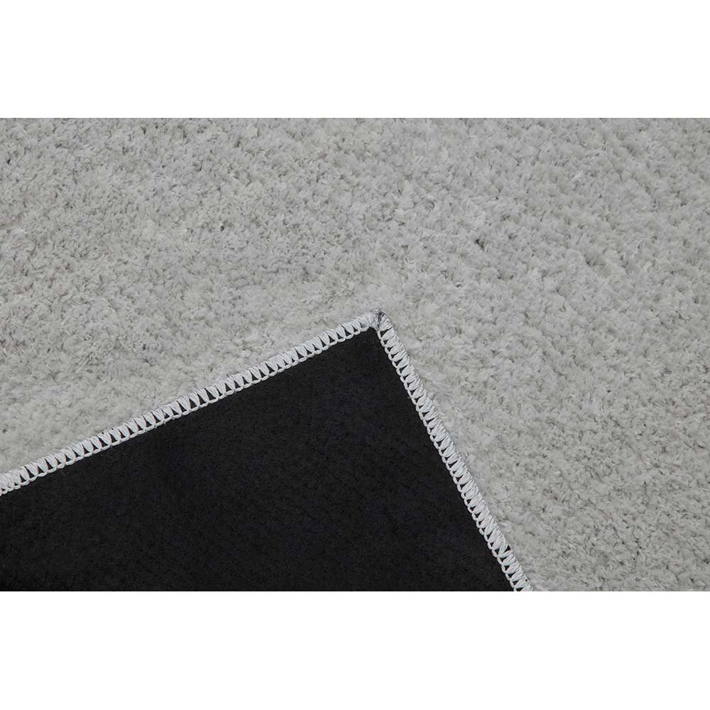 Tapete para Sala Felpudo Plush 51 Cinza 1,50X2,00M