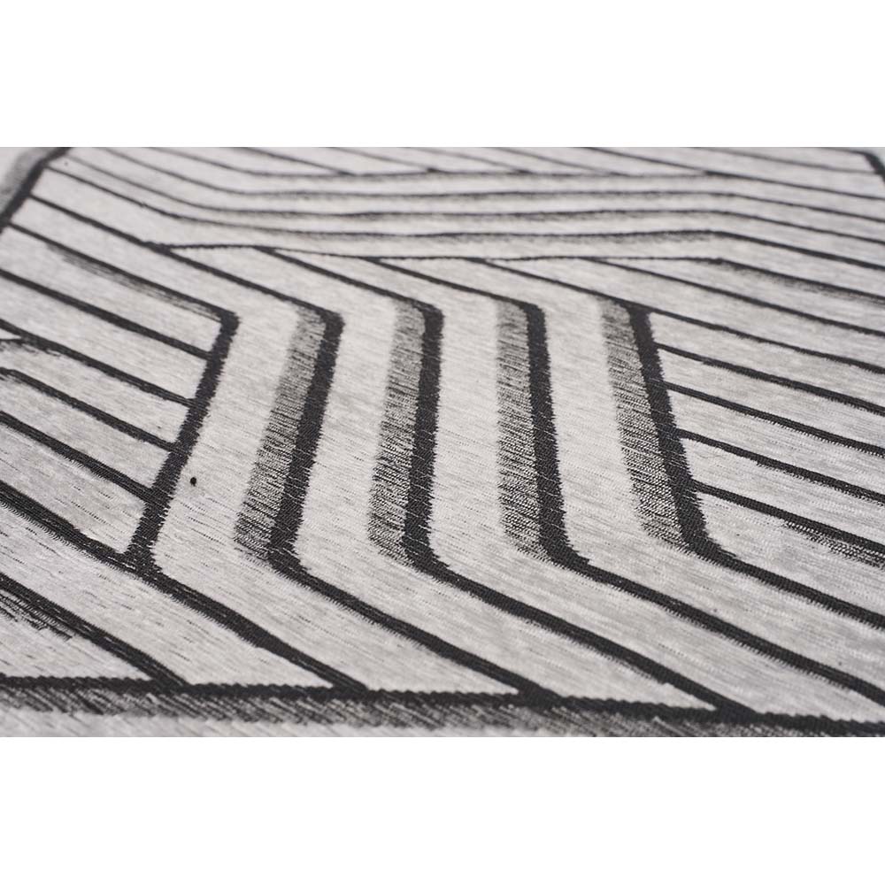 Tapete para Sala Funcional Azulejo 51 Cinza 1,00X1,50M
