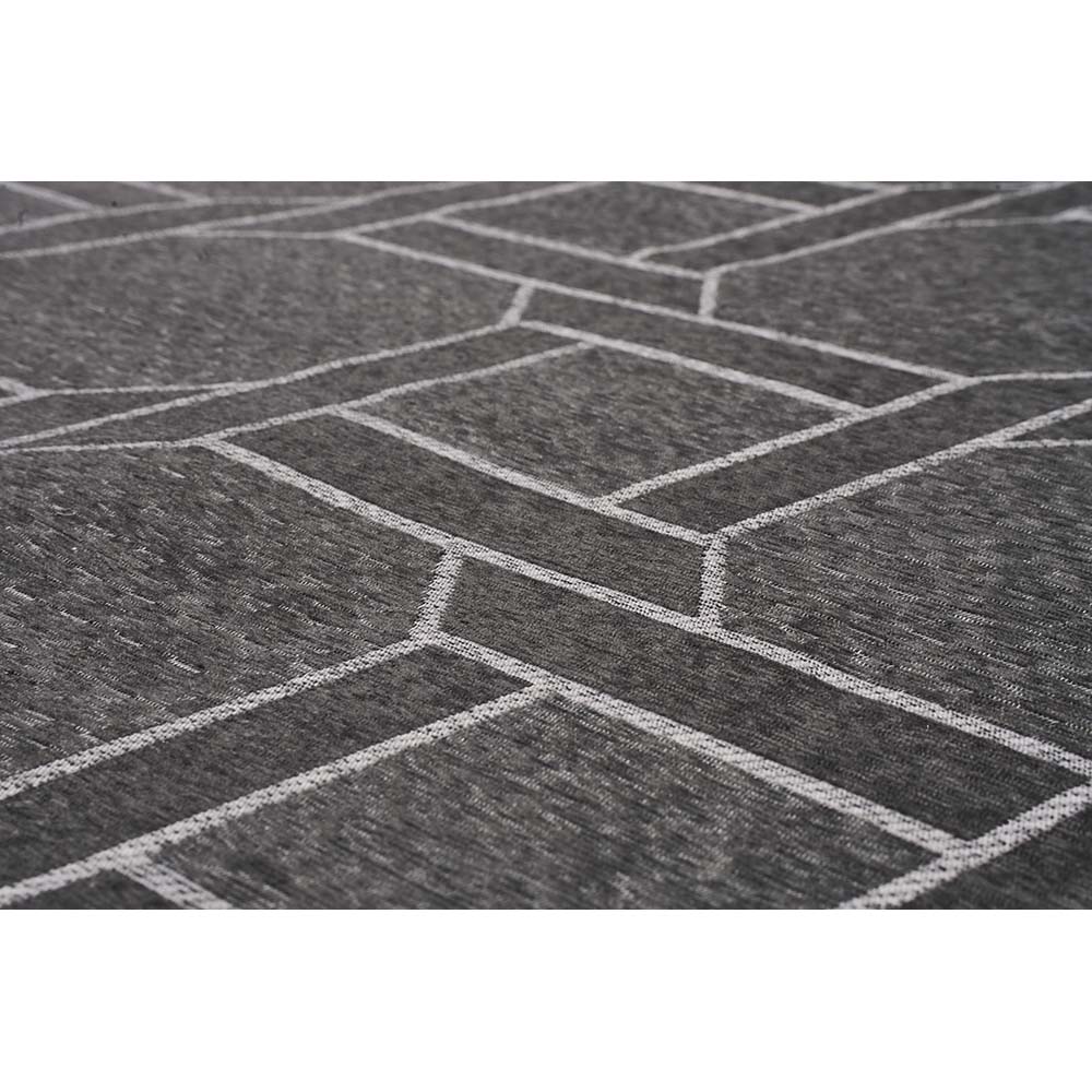 Tapete para Sala Funcional Corrente 56 Chumbo 2,00X3,00M