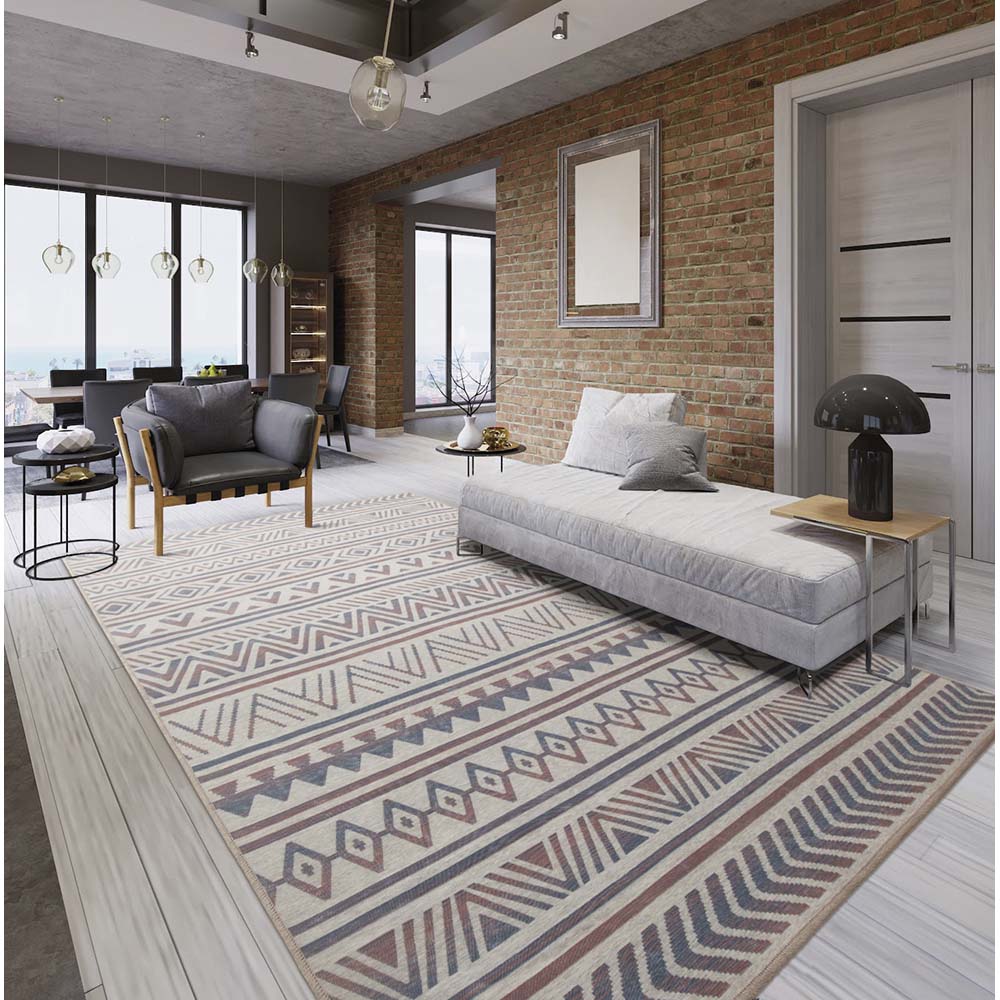 Tapete para Sala Funcional Maia 35 Taupe 2,00X2,50M