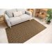 Tapete para Sala Funcional Tabuleiro 72 Bege 1,50X2,00M