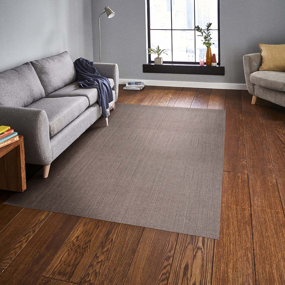 Tapete para Sala Ibiza Rami 35 Taupe 1,50X2,00M - J Serrano