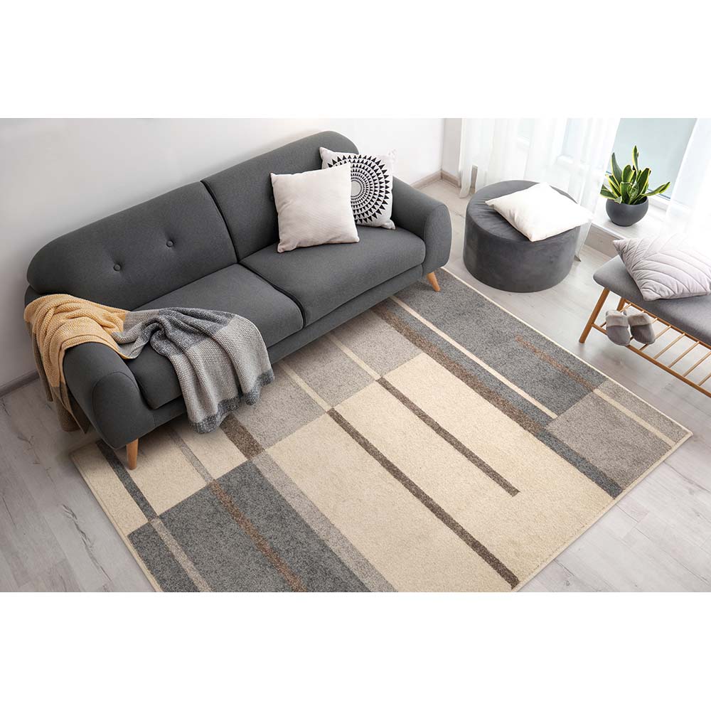 Tapete para Sala Polo Toulouse 60 Areia 1,50X2,00M
