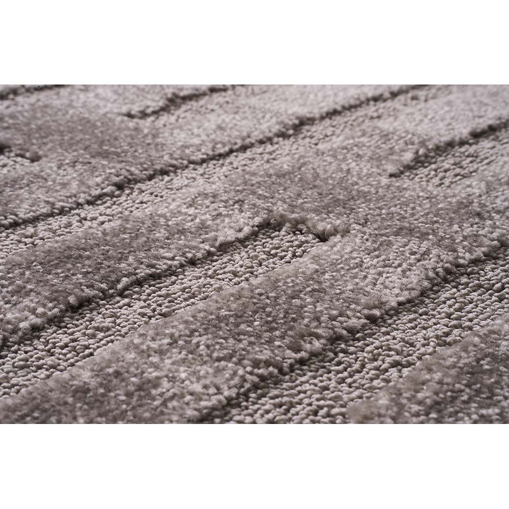 Tapete para Sala Realce Eden 51 Cinza 1,50X2,00M