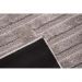 Tapete para Sala Realce Eden 51 Cinza 2,00X3,00M