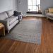 Tapete para Sala Realce Eden 51 Cinza 2,50X3,00M
