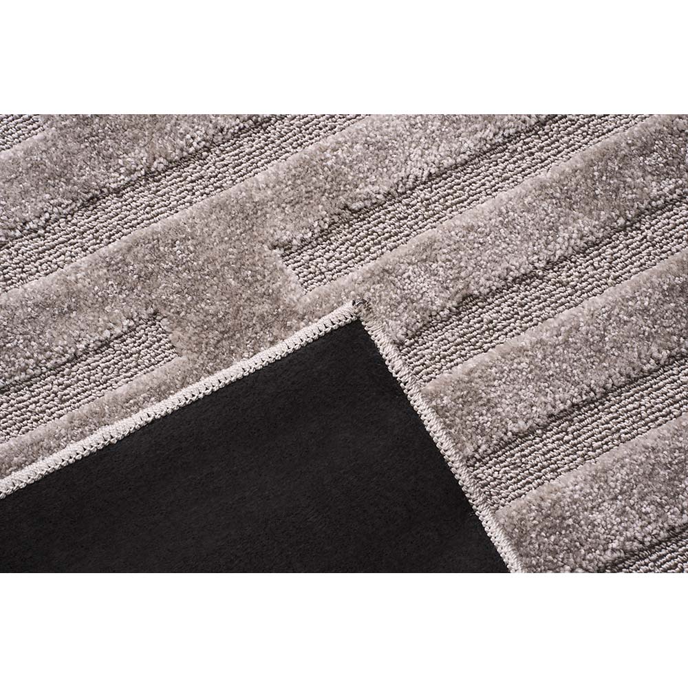Tapete para Sala Realce Eden 51 Cinza 2,50X3,00M