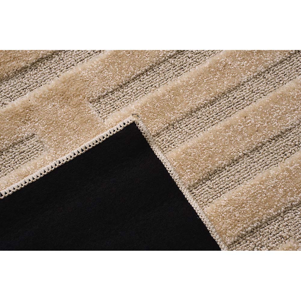 Tapete para Sala Realce Eden 60 Areia 1,50X2,00M