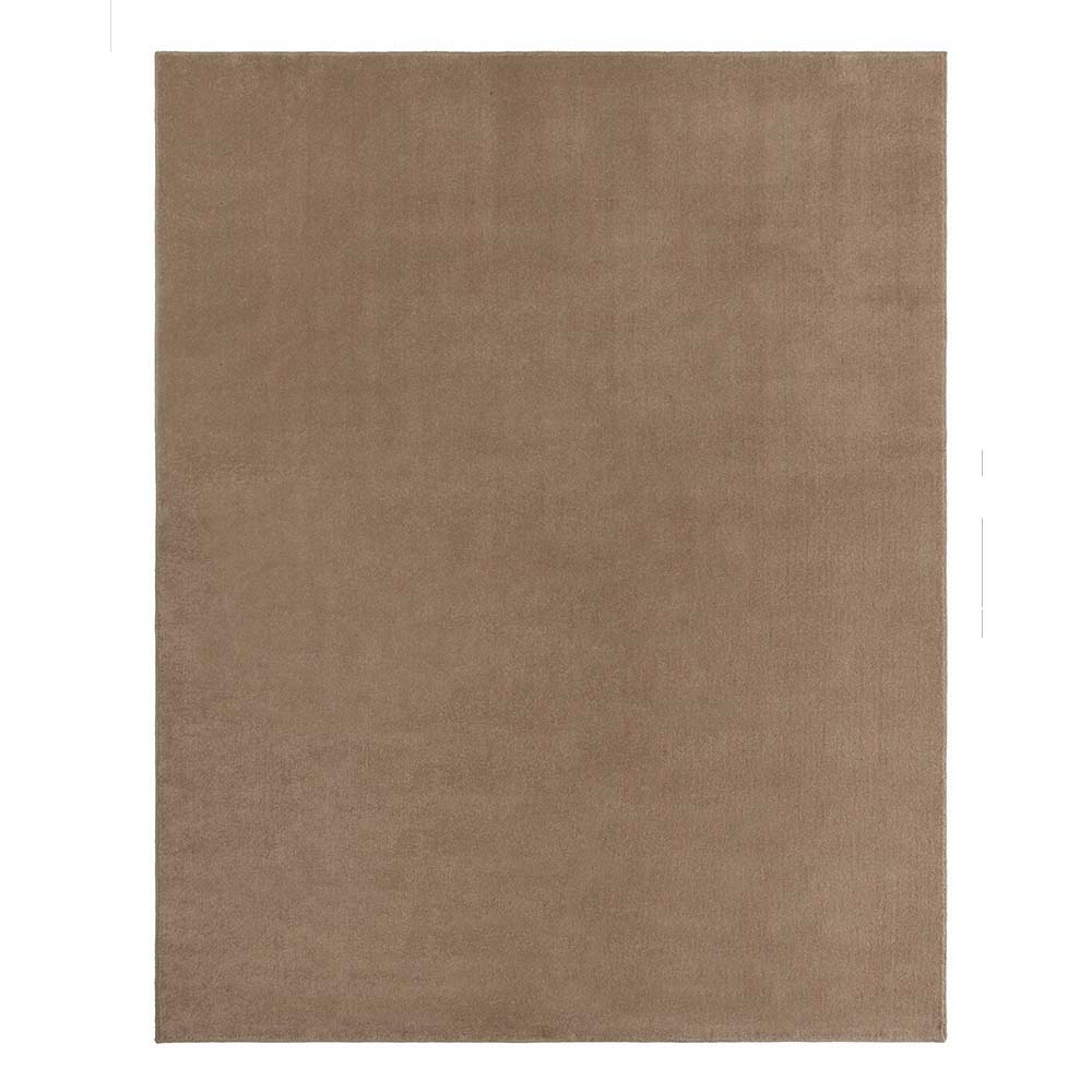 Tapete para Sala Realce Liso 03 Creme Cotton 1,00X1,50M