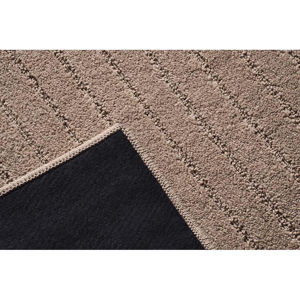 Tapete para Sala Realce Listras 03 Creme Cotton 2,00X2,50M