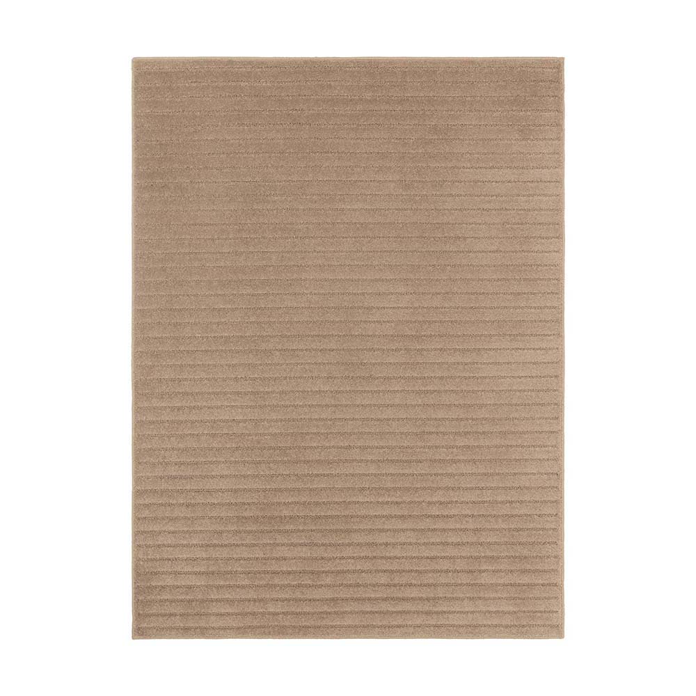 Tapete para Sala Realce Listras 03 Creme Cotton 3,00X4,00M