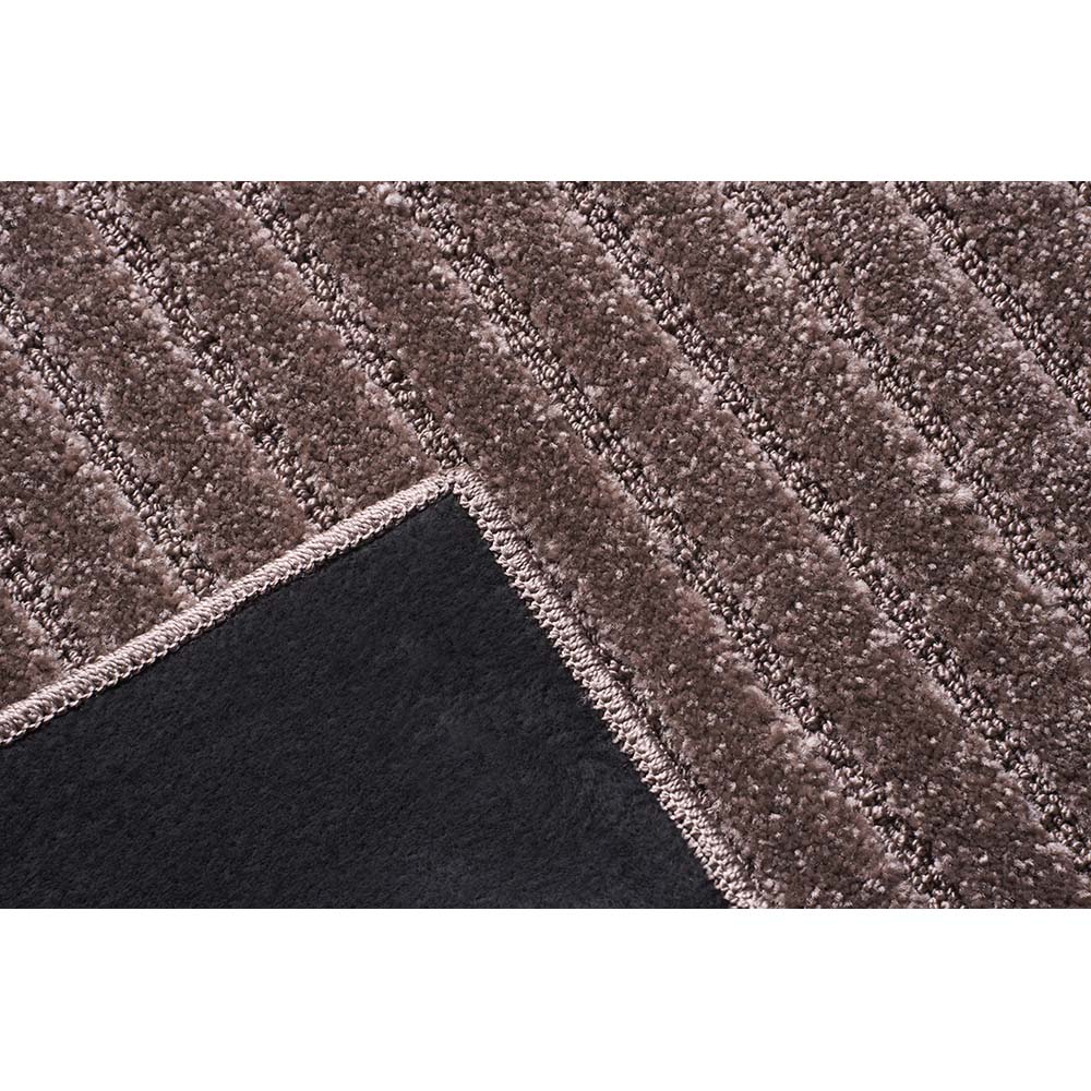Tapete para Sala Realce Listras 35 Taupe 2,00X3,00M