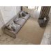 Tapete para Sala Realce Sand 03 Creme Cotton 1,50X2,00M